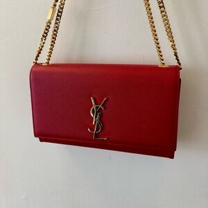YSL discontinued Red Kate Bag medium